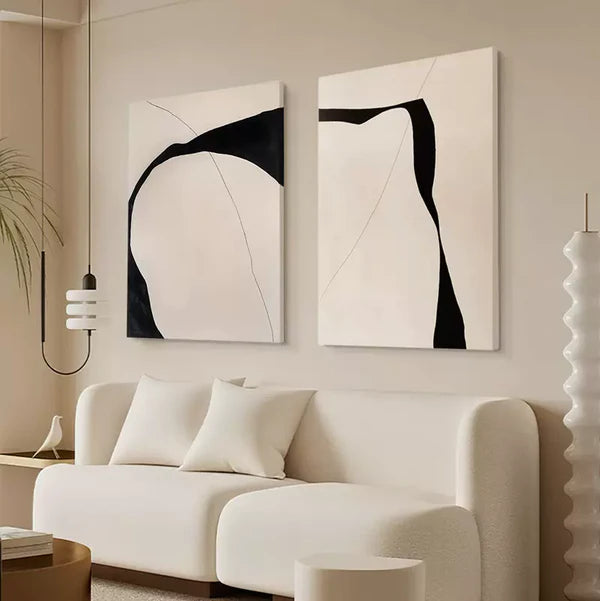 Abstract Tranquility Wall Art Set of 2 #AB012