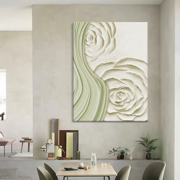 Colorful Flower And Tree Wall Art #FT024