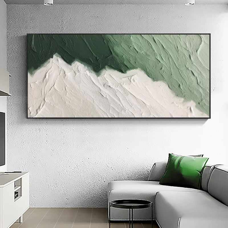 Ocean And Sky Plaster Textured Wall Art #OS018