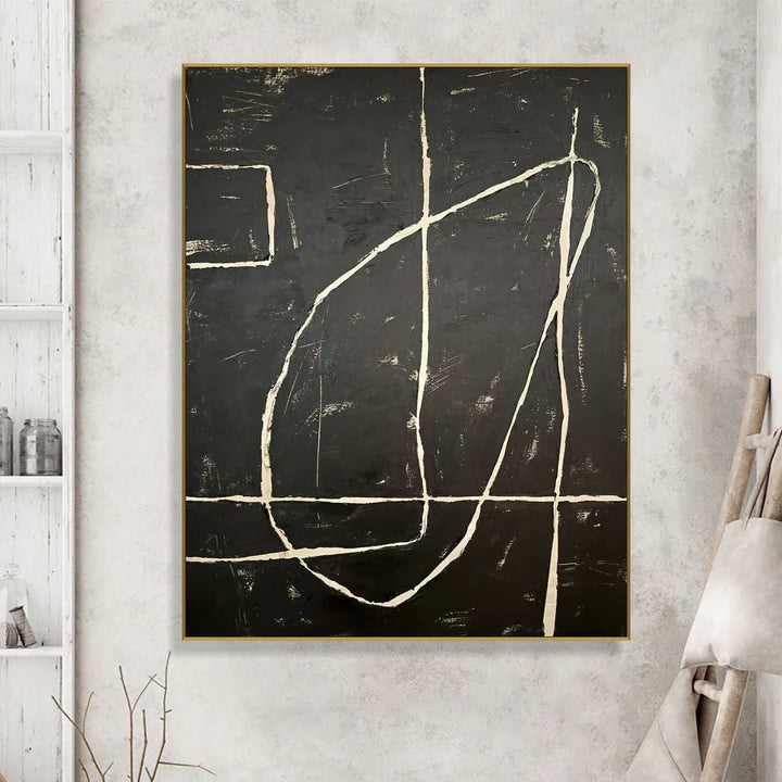 Wabi Sabi Abstract Wall Art #WS069