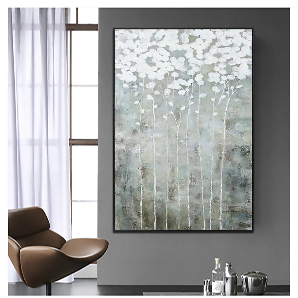 Flower And Tree Wall Art #FT008