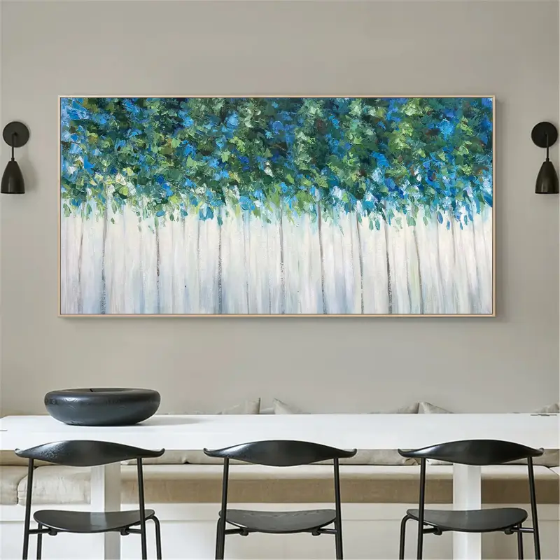 Flower And Tree Wall Art #FT006