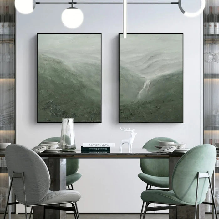 Abstract Tranquility Wall Art Set of 2 #AB074