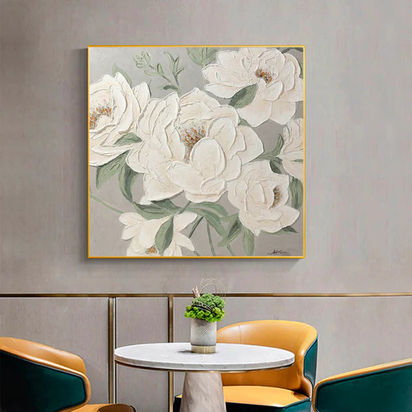 Colorful Flower And Tree Wall Art #FT027