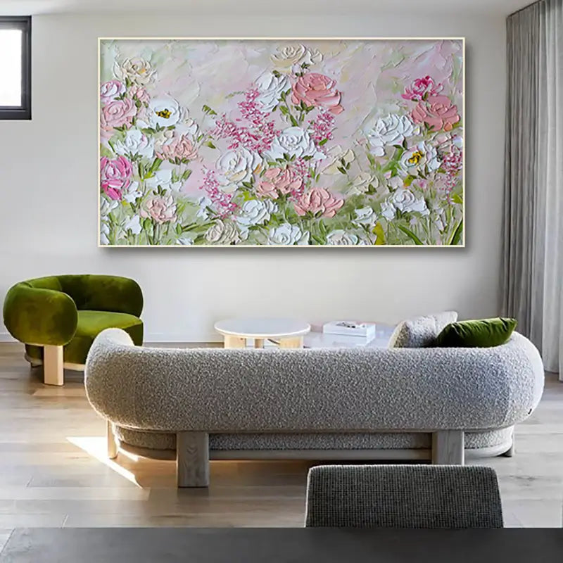 Flower And Tree Wall Art #FT005