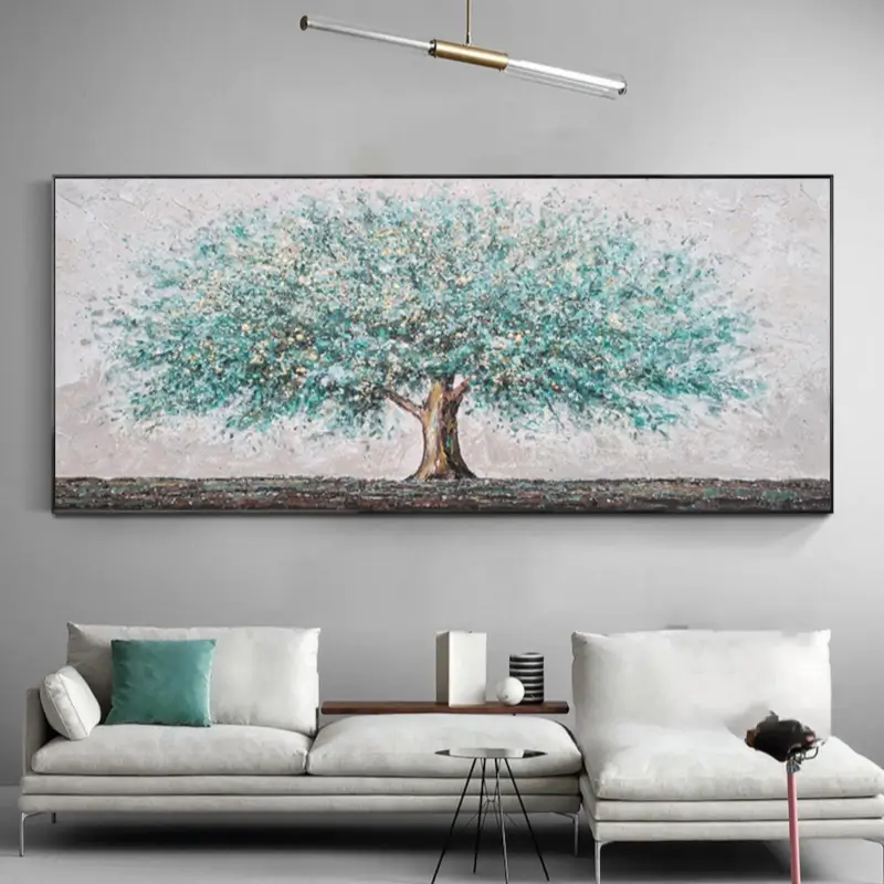 Flower And Tree Wall Art #FT002