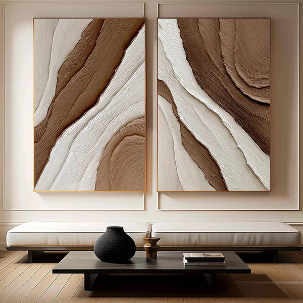 Abstract Tranquility Wall Art Set of 2 #AB032