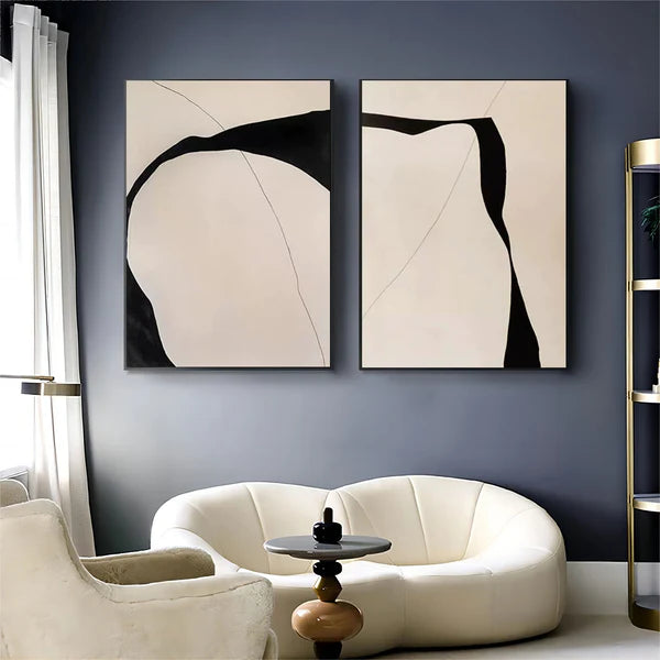 Abstract Tranquility Wall Art Set of 2 #AB012