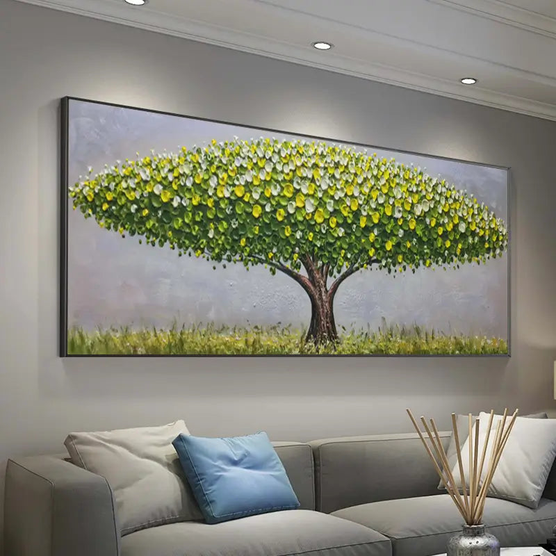 Flower And Tree Wall Art #FT001