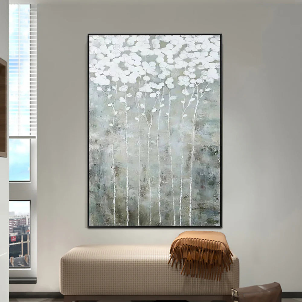 Flower And Tree Wall Art #FT008