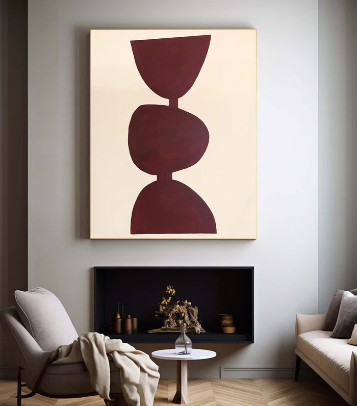 Wabi Sabi Abstract Wall Art #WS081