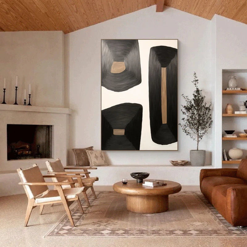 Wabi Sabi Abstract Wall Art #WS056