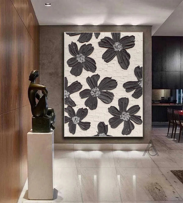 Flower And Tree Wall Art #FT007