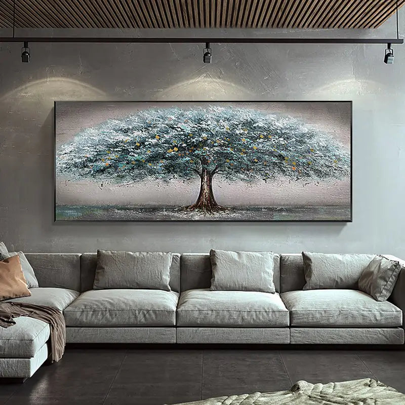 Flower And Tree Wall Art #FT003