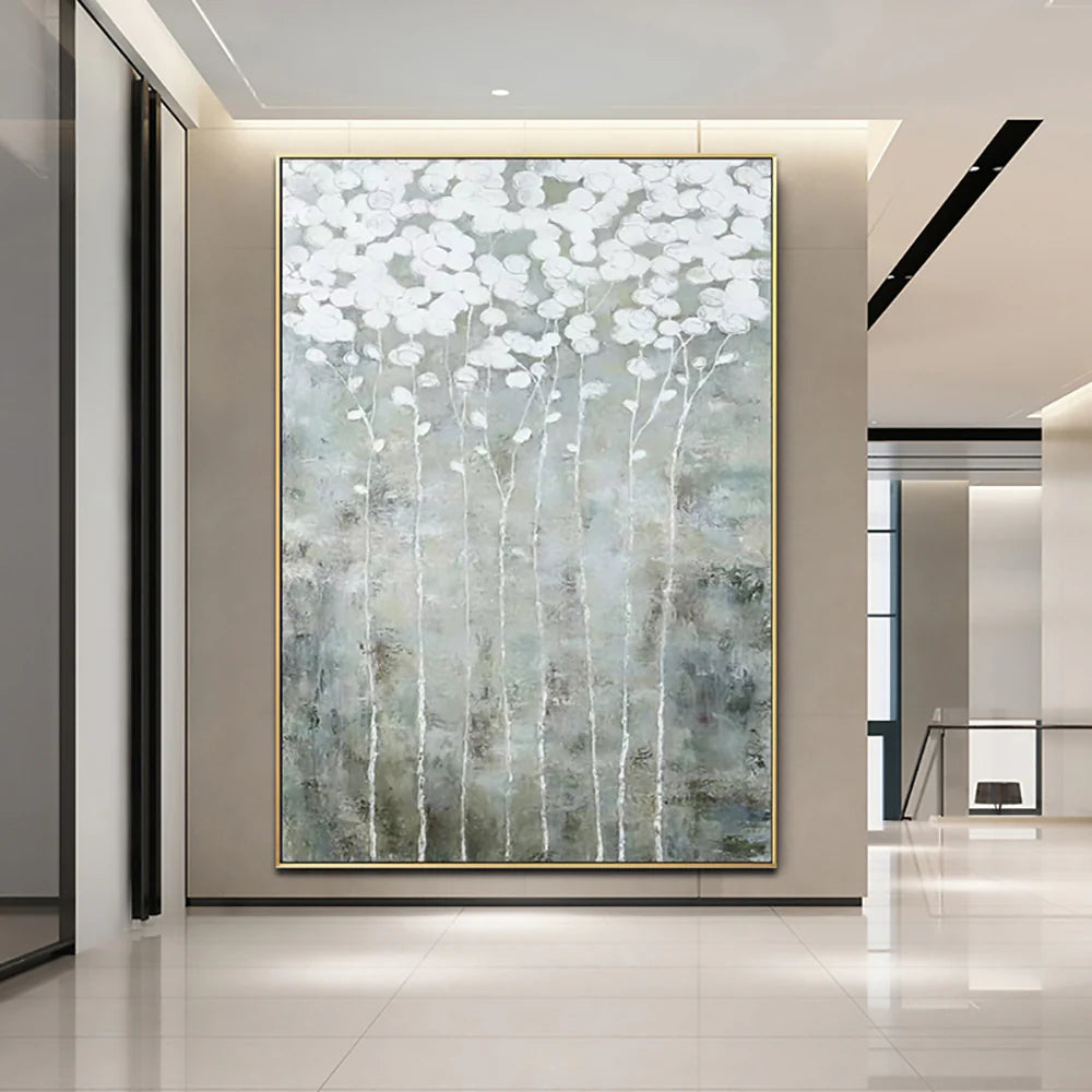 Flower And Tree Wall Art #FT008