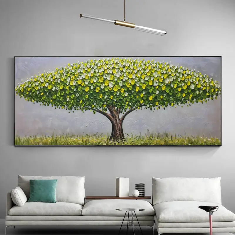 Flower And Tree Wall Art #FT001