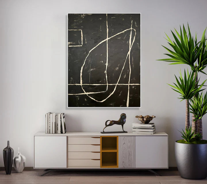 Wabi Sabi Abstract Wall Art #WS069