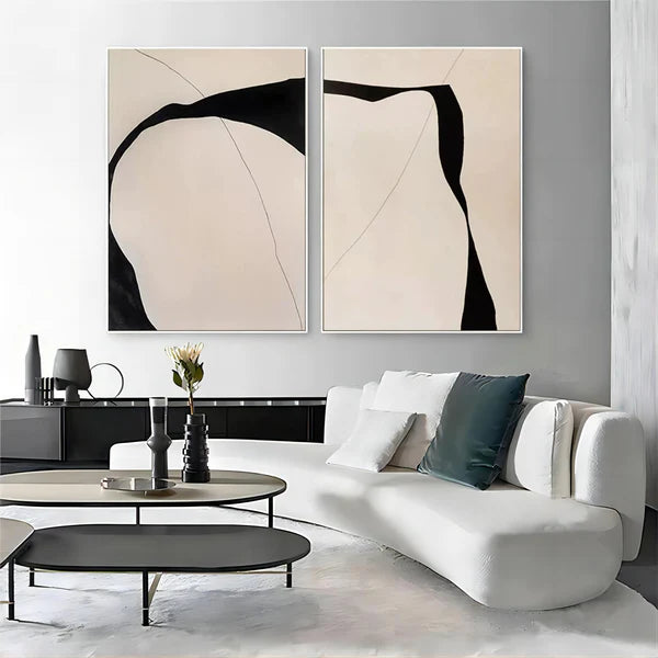 Abstract Tranquility Wall Art Set of 2 #AB012