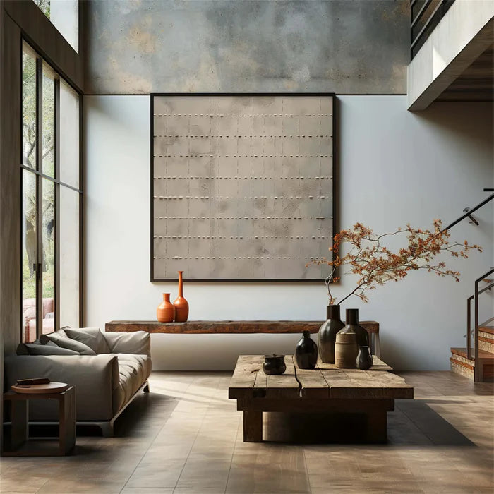 Wabi Sabi Abstract Wall Art #WS082