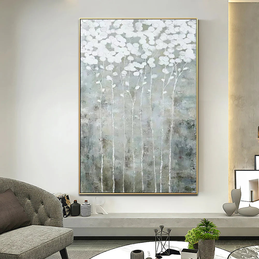 Flower And Tree Wall Art #FT008