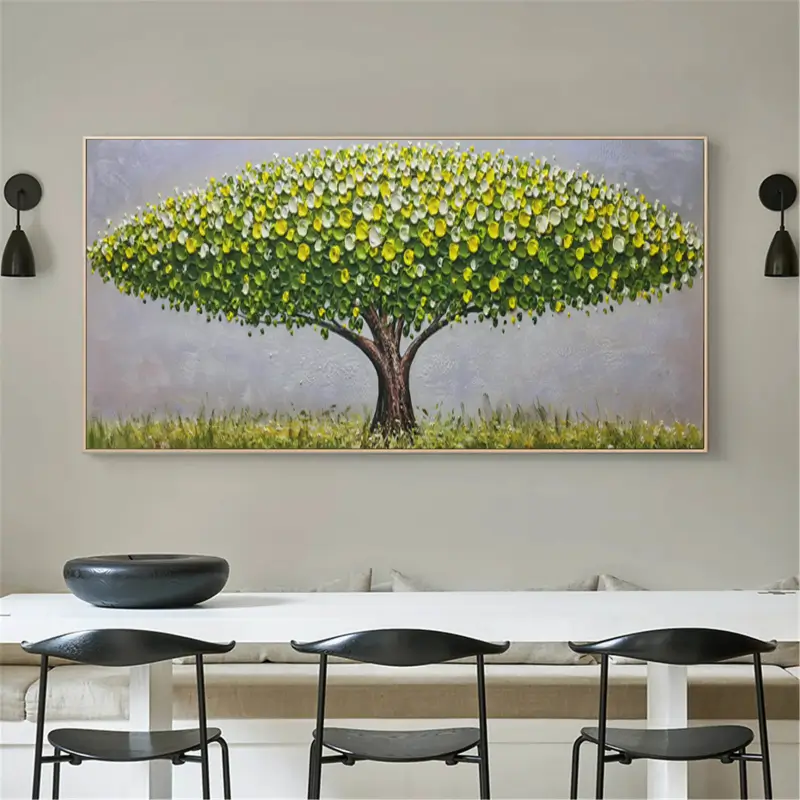 Flower And Tree Wall Art #FT001