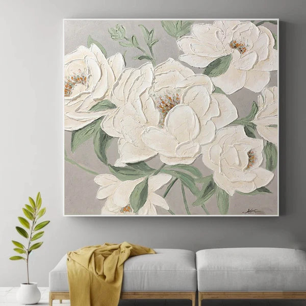 Colorful Flower And Tree Wall Art #FT027