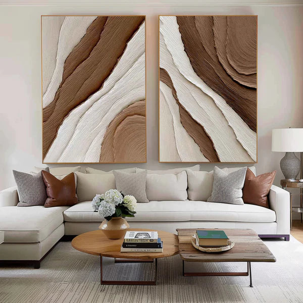 Abstract Tranquility Wall Art Set of 2 #AB032