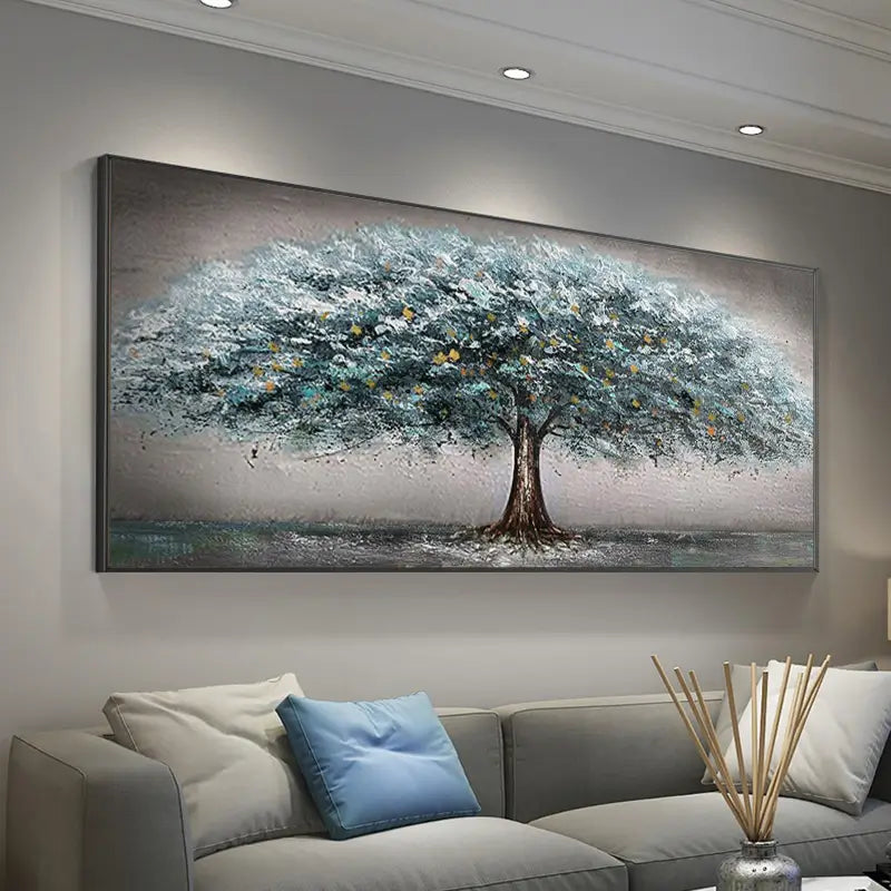 Flower And Tree Wall Art #FT003