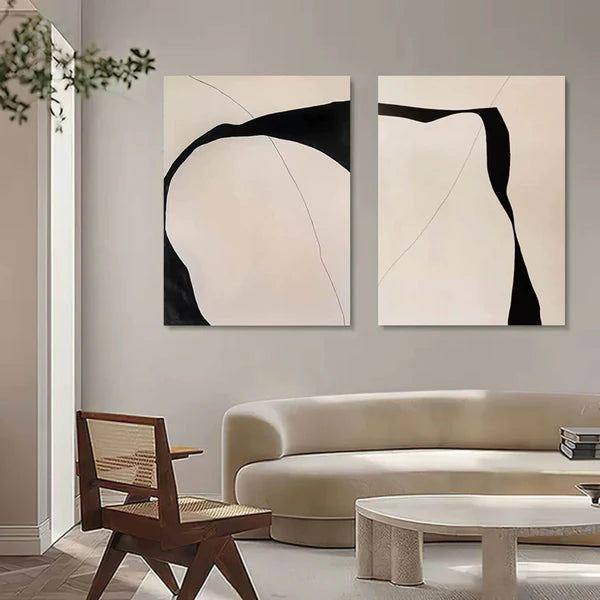 Abstract Tranquility Wall Art Set of 2 #AB012